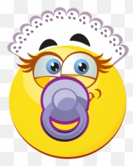 Baby Emoji Decal - Cartoon Png,Baby Emoji Png