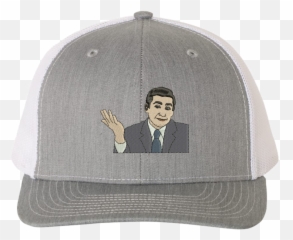 Noooo Michael Scott Trucker Hat The Office Hats - Leather Patch Trucker Hat Png,Michael Scott Png