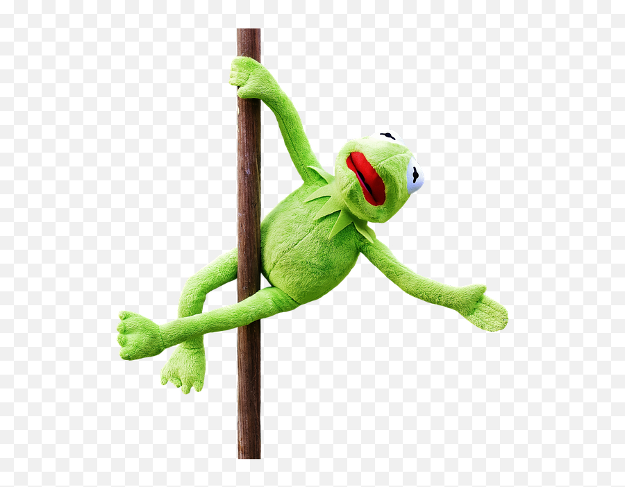 Pole Dance Kermit Funny Soft - Kermit On A Pole Png,Stripper Pole Png