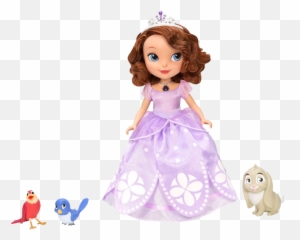 Disney Sofia The First Talking And Animal Friends - Doll Toys png