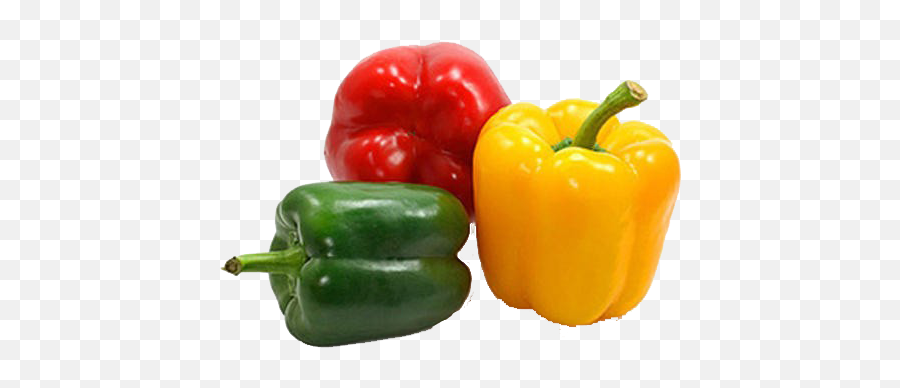 Bell Pepper Png Free Background - Green Yellow And Red Peppers,Red Pepper Png