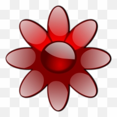 Flower Clipart Png File Tag List Clip Arts - Flowers Clipart Glossy Flower,Flowers Clipart Png