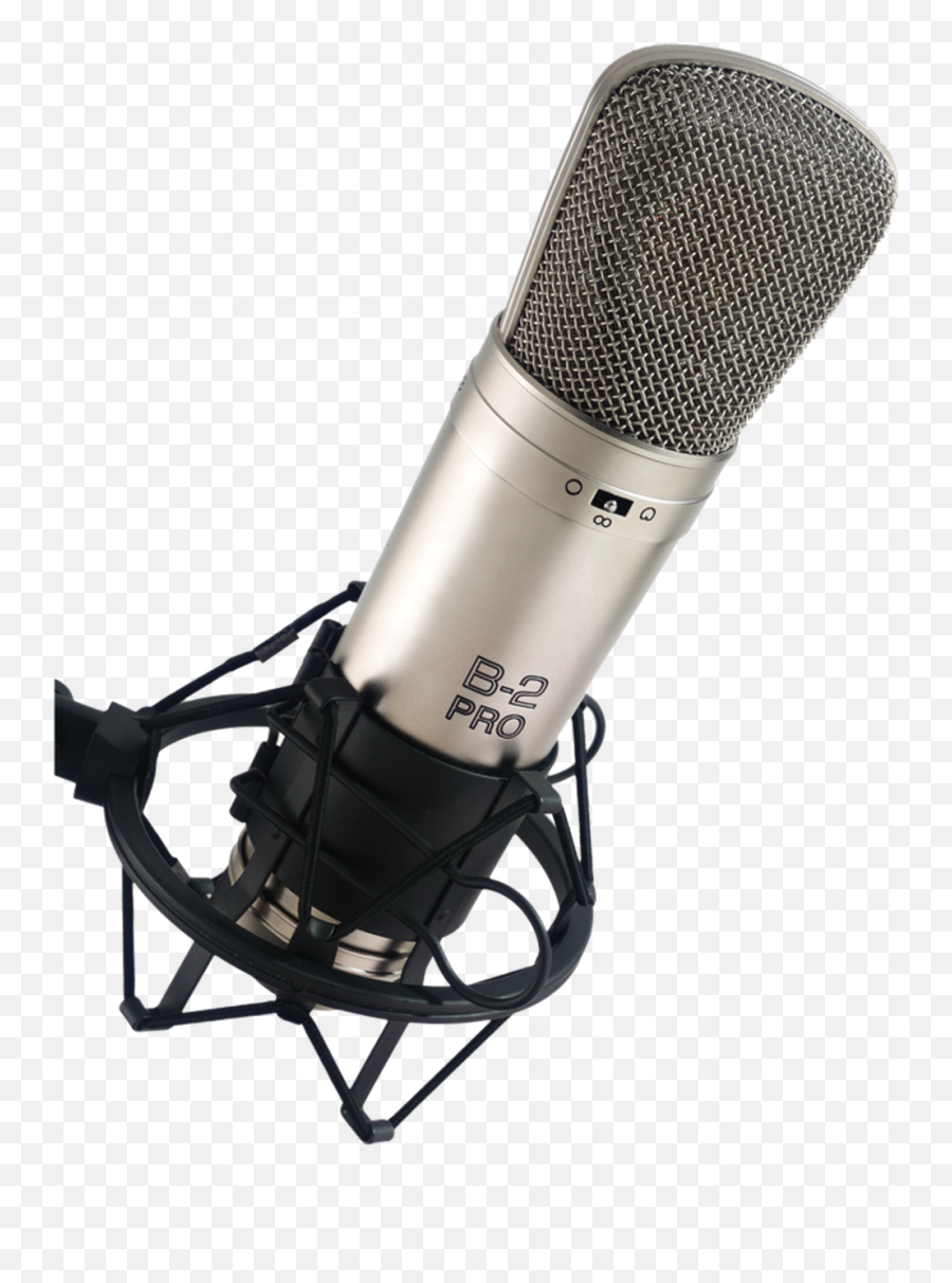 Behringer B2pro Dual - Dia Studio Condenser Microphone Behringer B2 Pro Png,Gold Microphone Png