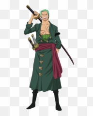 Roronoa Zoro By Reklesmayhem - One Piece Character Zoro - Free PNG Download  - PngKit