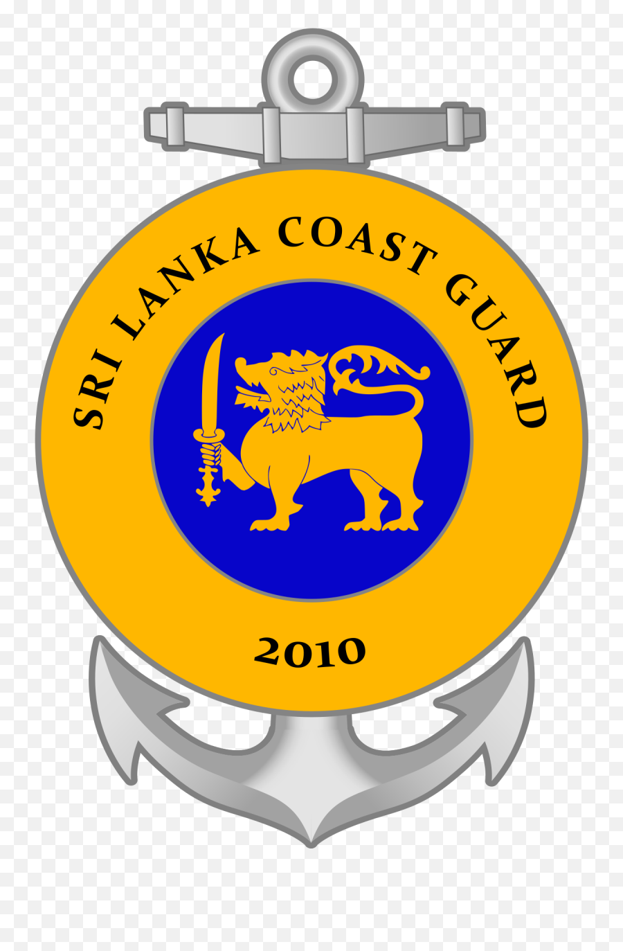 Sri Lanka Coast Guard Seal - Sri Lanka Coast Guard Logo Png,Coast Guard Logo Png