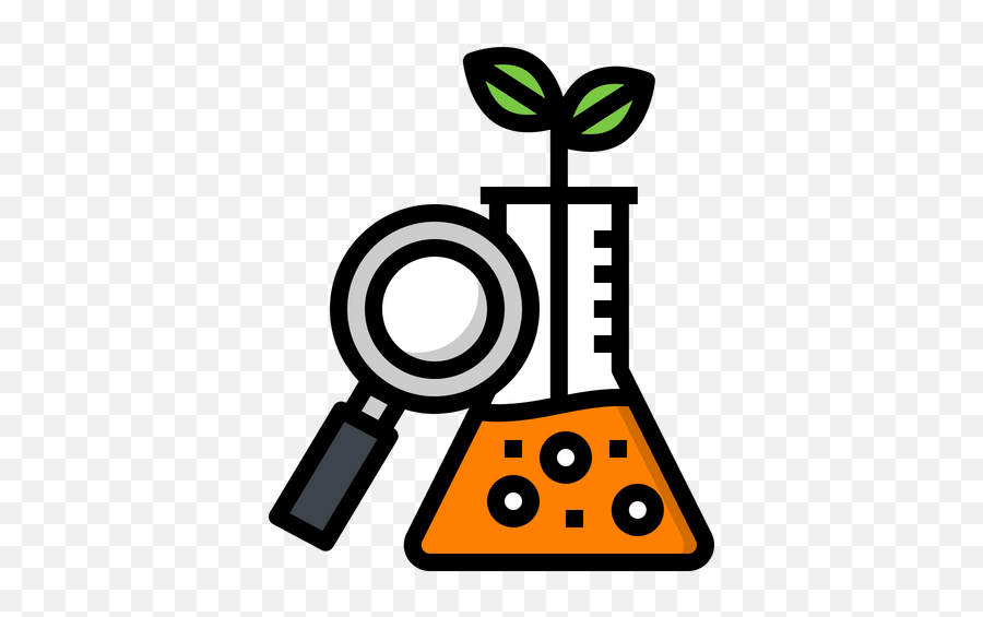 Plant Research Icon Of Colored Outline - Research Icon Png,Research Icon Png