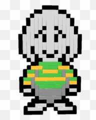 Undertale Pixel Art Asriel Clipart - Underswap Asriel Pixel Art Png,Undertale Heart Png