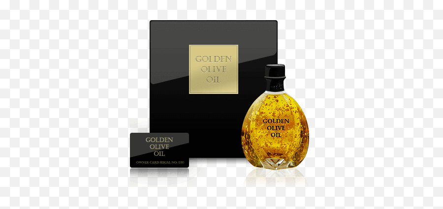 Extra Virgin Olive Oil With Golden Flakes - 24 Carat Gold Olive Oil Png,Gold Flakes Png