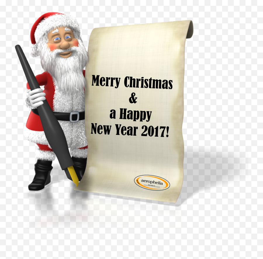 Download Merry Christmas And A Happy New Year 2017 - Friggin Santa Claus Png,Happy New Year 2017 Png