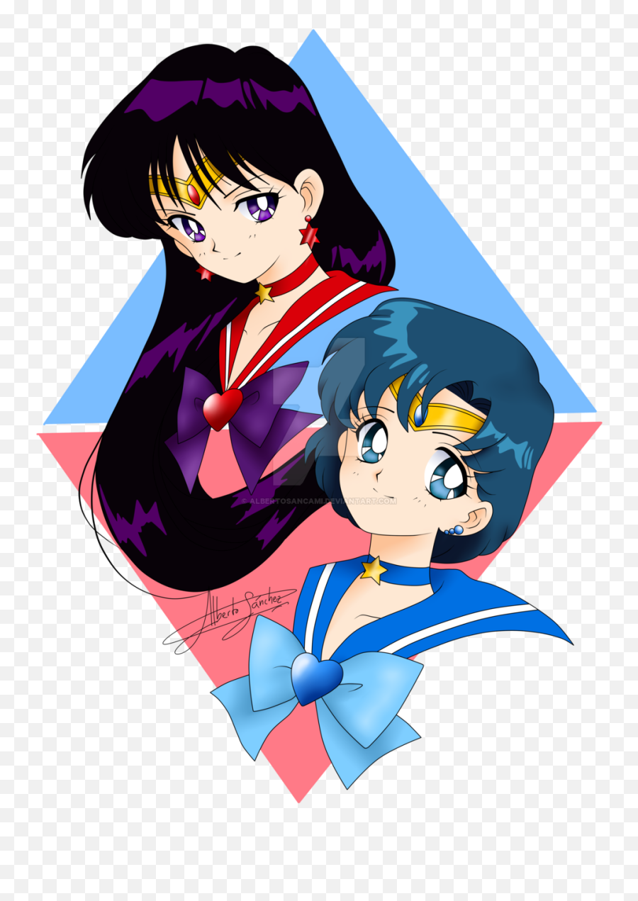 Mars Clipart Mercury - Sailor Mars Sailor Mercury Png,Sailor Mars Transparent