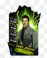 Chris Jericho - Wwe Supercard Season 1 Debut Wwe Wwe Supercard Jeff Hardy Png,Chris Jericho Png