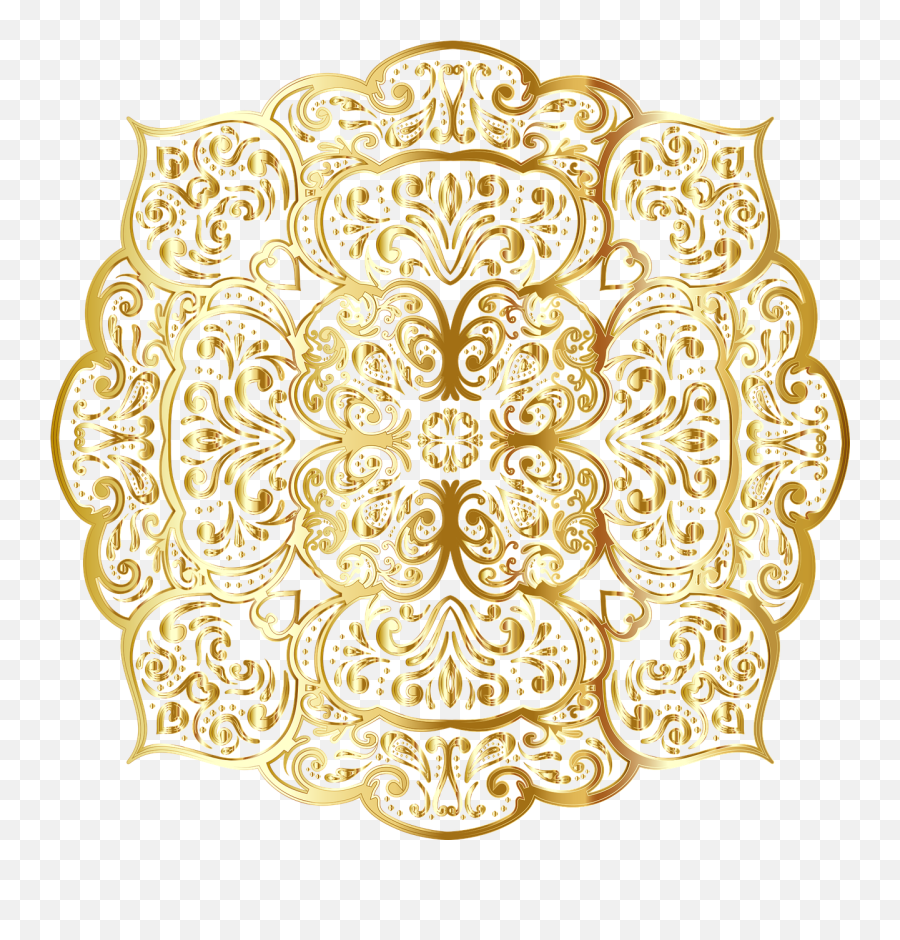 Mandala Decorative Line Art - Free Vector Graphic On Pixabay Decorative Png,Decorative Line Transparent