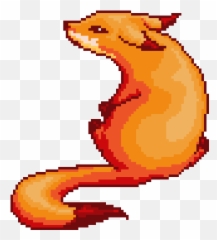 Cute Transparent Pixel Gif Download - 8 Bit Pixel Art Fox Gif Png,Cute Transparent