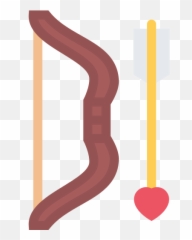 Bow And Arrow Cupid Png Icon - Repo Free Icons Heart
