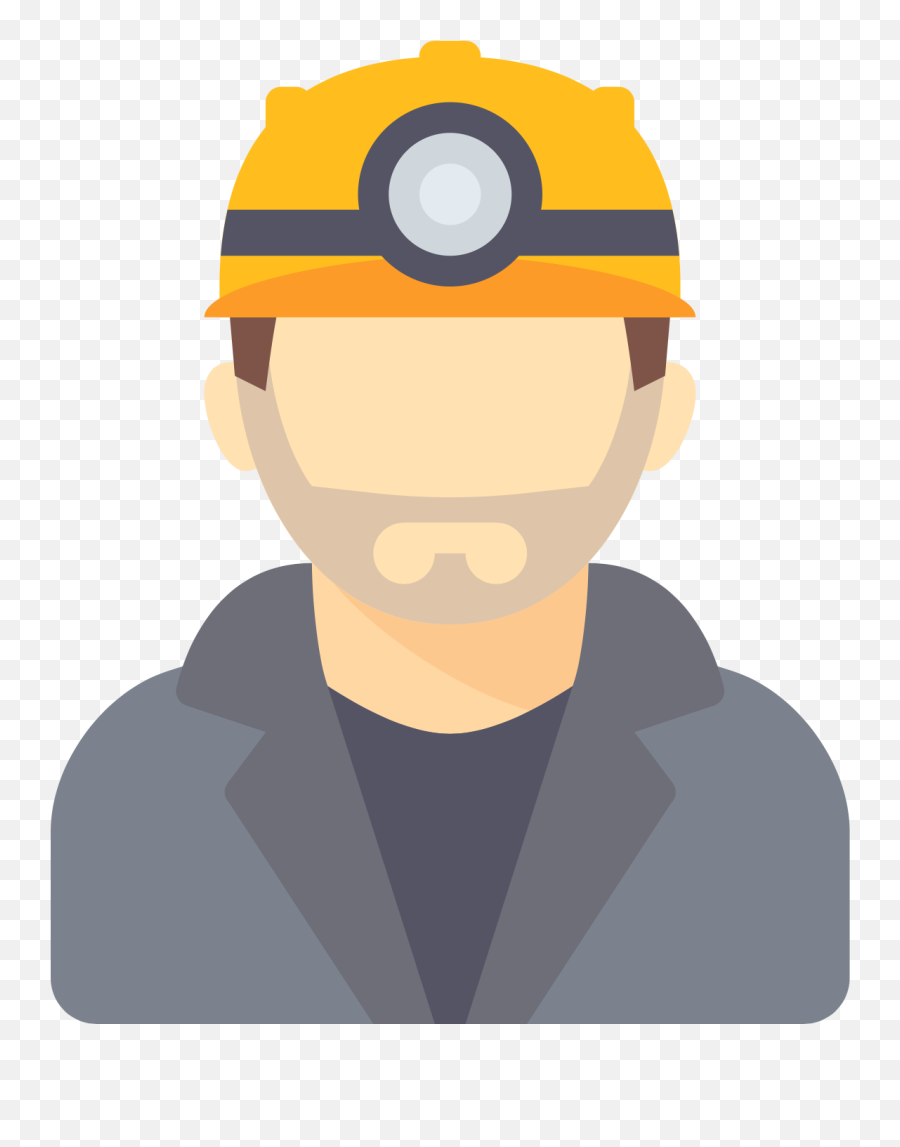 Download Mining Computer Icons Miner Scalable Bitcoin Coal - Miner Icon Png,Coal Png