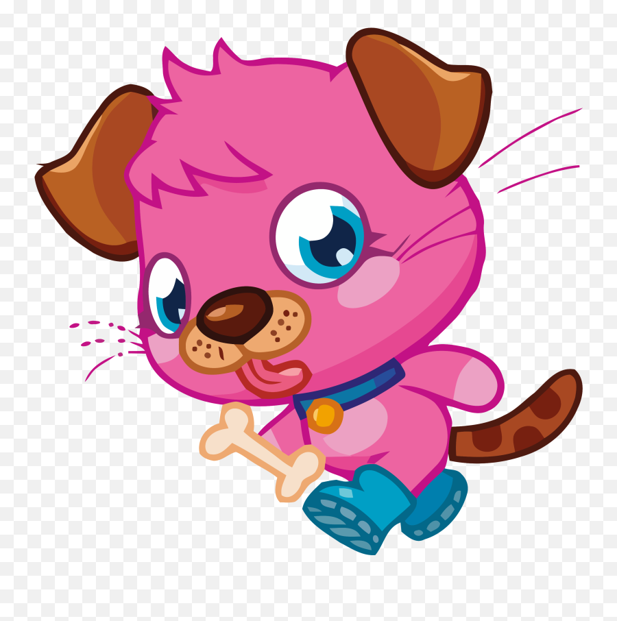 Poppet Dog Clipart Png U2013 Clipartlycom - Poppet Moshi Monsters The Movie,Png Animation