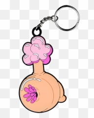 Pickle Rick Keychain - IKO1249 and Morty And Plumbus png