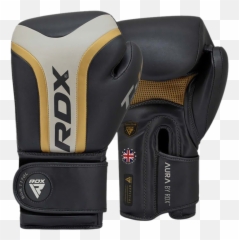 Rdx T17 Aura Nova Tech Boxing Sparring Gloves Pearl Black - Boxing Glove Png,Boxing Glove Logo