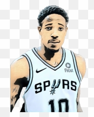 Demar Derozan Transparent Images - Demar Derozan Cartoon Png,Demar Derozan Png