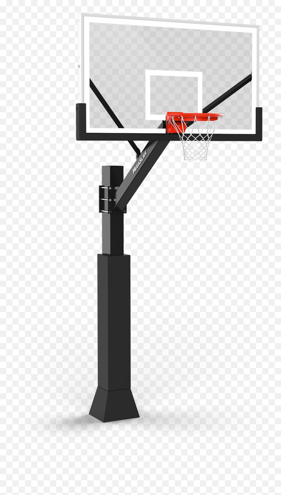 Megaslam Fx 72 Inch Basketball Hoop - Megaslam Fx Pro Png,Basketball Rim Png