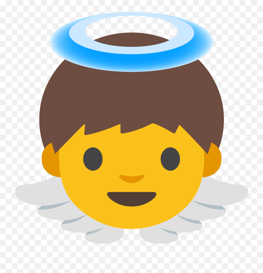 Download Emoji Baby Angel Png Image With No Background - Android Angel Emoji,Baby Angel Png