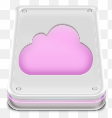 Cloud Disk Drive Mobileme Icon - Smartphone png