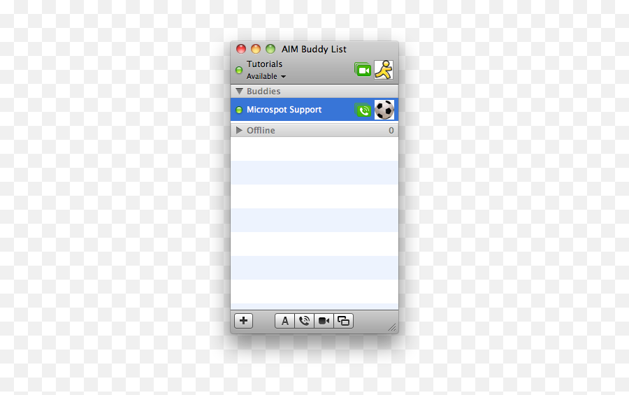 Setup Ichat - Technology Applications Png,How To Change Your Buddy Icon On Aim
