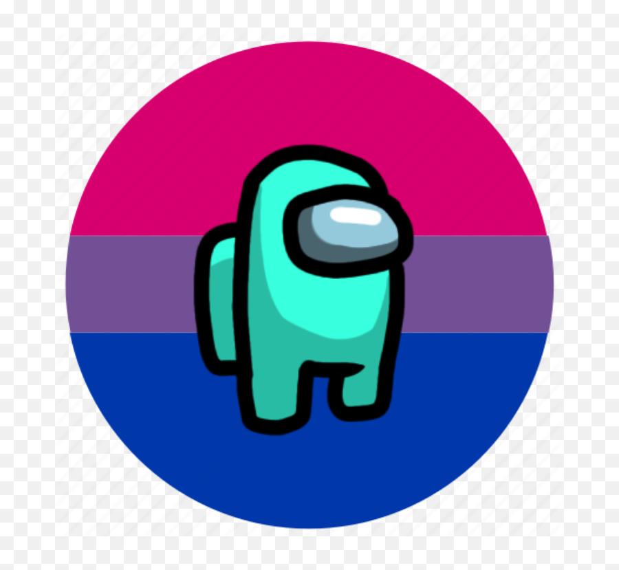 I Made A Whole Bunch Of Bi Among Us Icons Because How - Amoung Us Bisexual Pfp Png,Reblog Icon