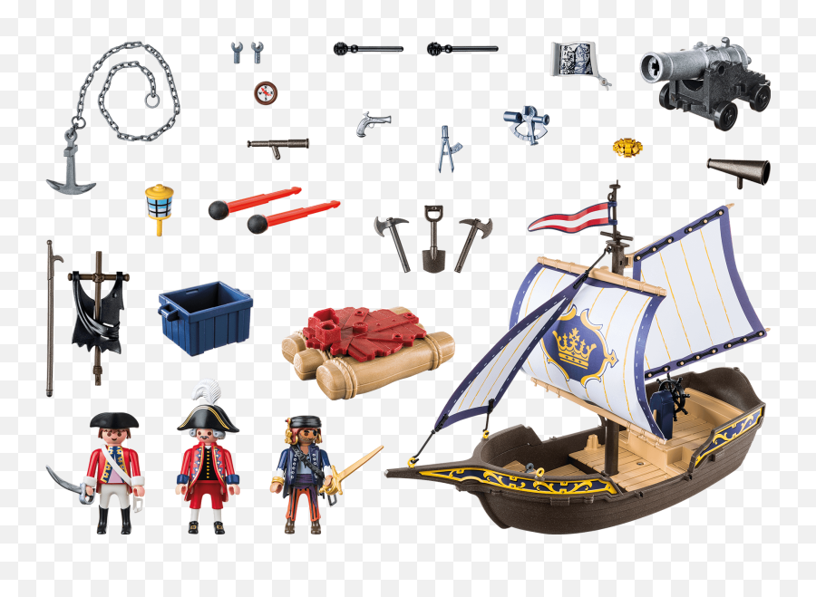 Redcoat Caravel - Playmobil Redcoat Caravel Png,Pirate Ship Icon