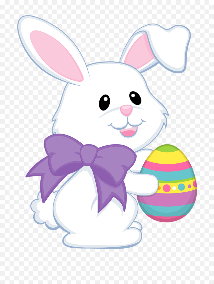 Little Easter Bunny Transparent - Cute Easter Bunny Clipart Png,Easter Transparent