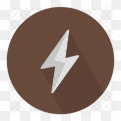 Lightning Bolt Icon - Dot Png,Lightning Bolt Icon Png