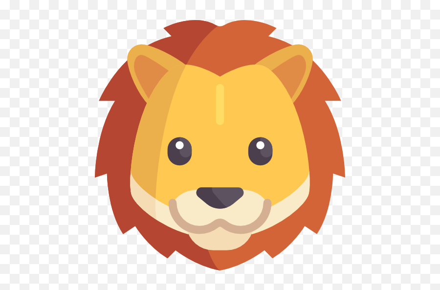 Lion - Fruits And Animals Flashcards Png,Lions Icon