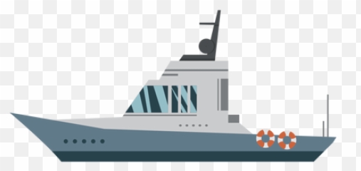 Cabin Boat Icon - Barco Png