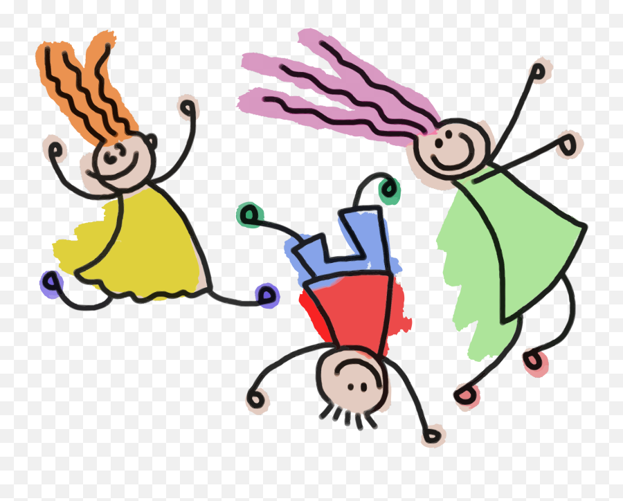 Play Clipart Playful Kid Transparent Free - Stick Figure Kids Playing Png,Kids Playing Png