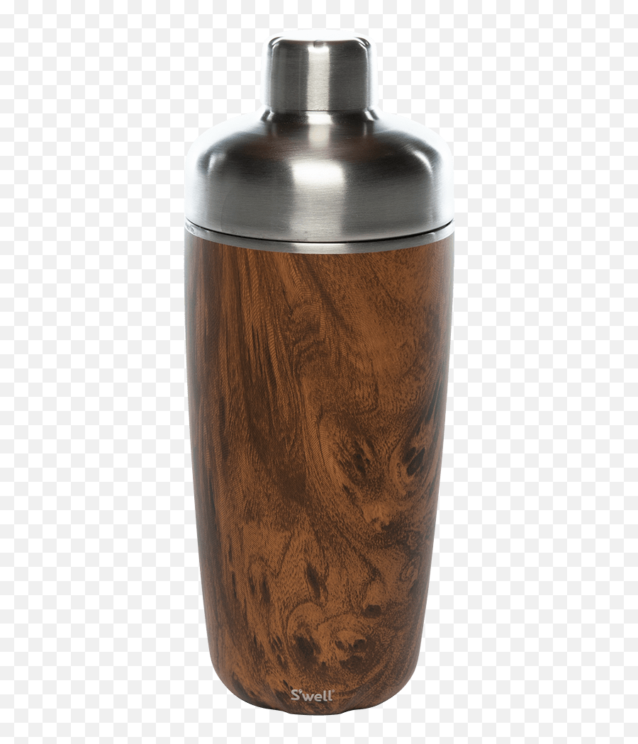 Swell Teakwood Cocktail Shaker Set - Lid Png,Cocktail Shaker Icon