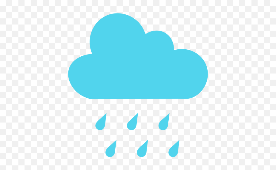 Rain Cloud Nature Icon Transparent Png U0026 Svg Vector - Rain Cloud,Rainy Cloud Icon