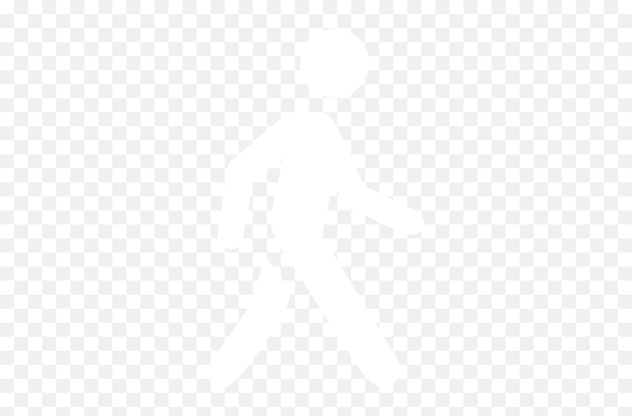 Walk Icon Png 104701 - Free Icons Library Person Walking Icon White,People Walking Png