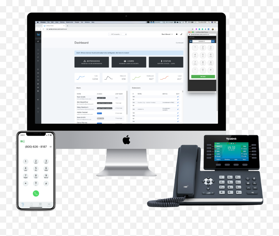 Univoxx Enterprise Voice Solutions - Sip T54w Png,Ip Phone Icon