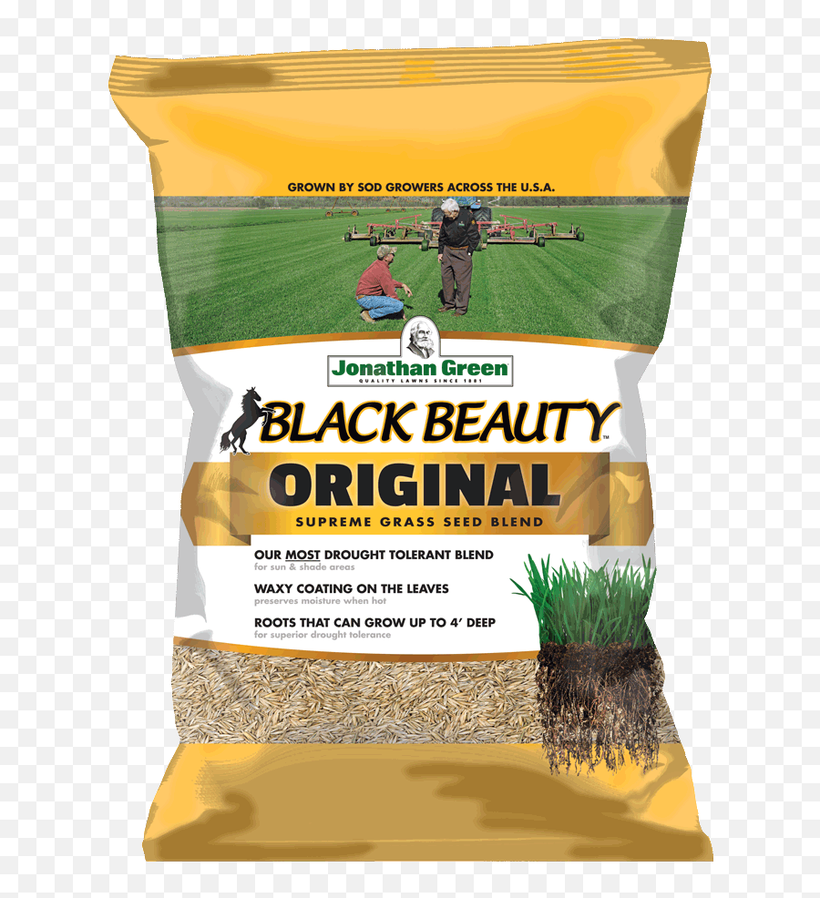 Black Beauty Original Grass Seed - Jonathan Green Ultra Black Beauty Png,Wild Grass Png