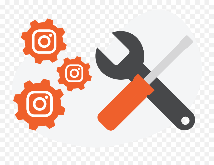 Instagram Tools - Growthoid Service Clipart Png,Icon For Tools