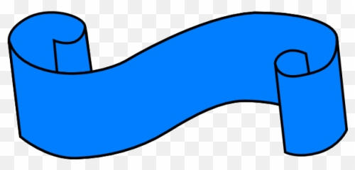 Blue Scroll Clipart Bese64 Converted - Art png