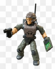 Halo - UNSC Marine Platoon Pack Mega Construx Fictional Character png