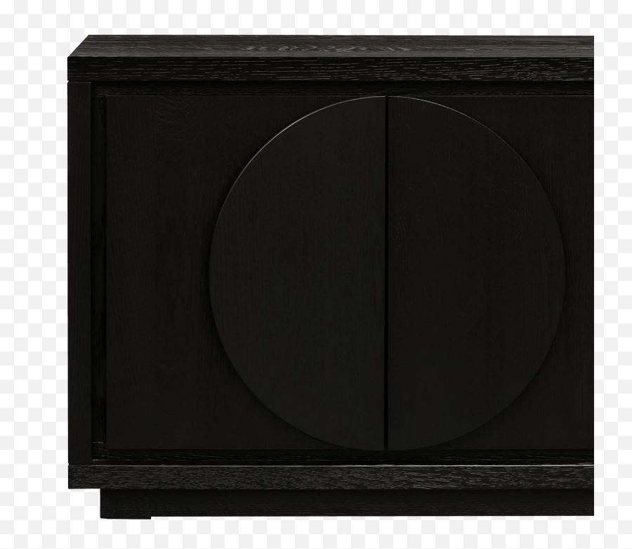 Roki Buffet - Black U2013 Natalie Jayne Interiors Solid Png,Klipsch Icon Vc25