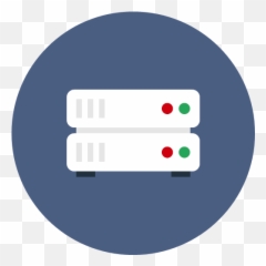 Hosting Internet Rack Server Storage Icon - Free Flat png