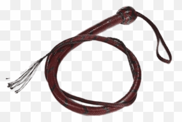 Black Leather Whip Transparent Png - Leather Whip Png,Whip Png