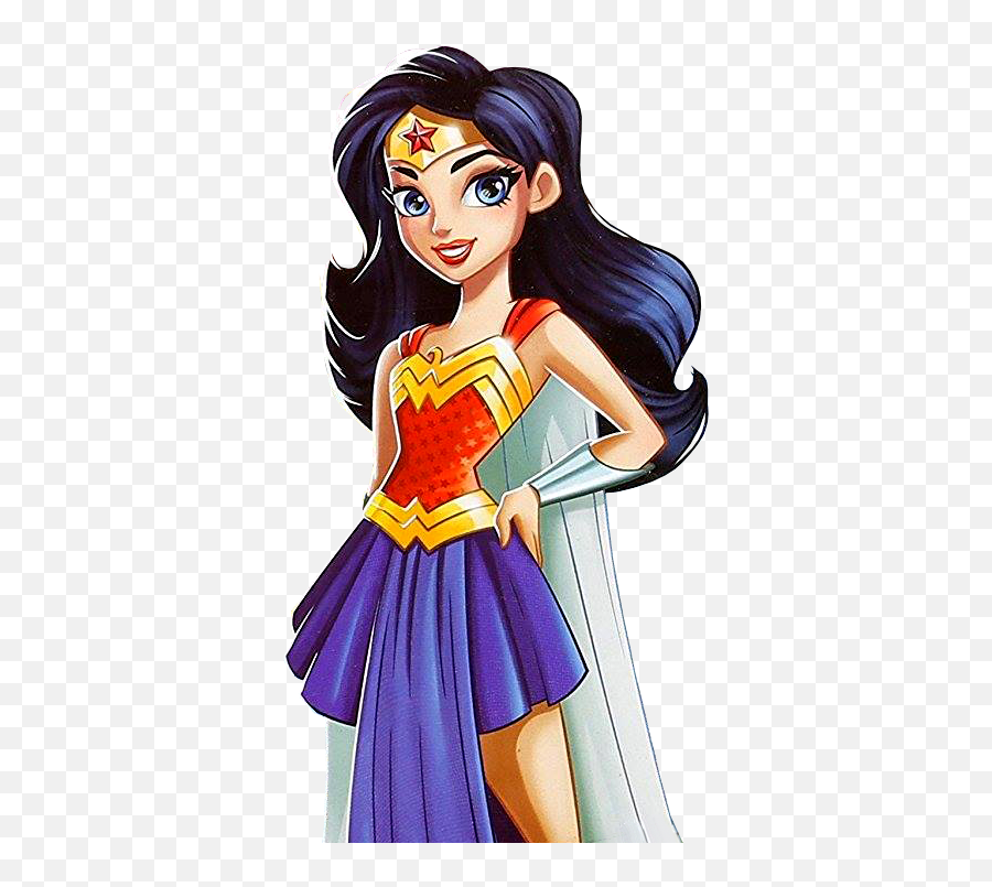 Dc Super Hero Girls Wonder Woman Harley - Dc Superhero Girls Wonder Woman Anime Png,Super Girl Png