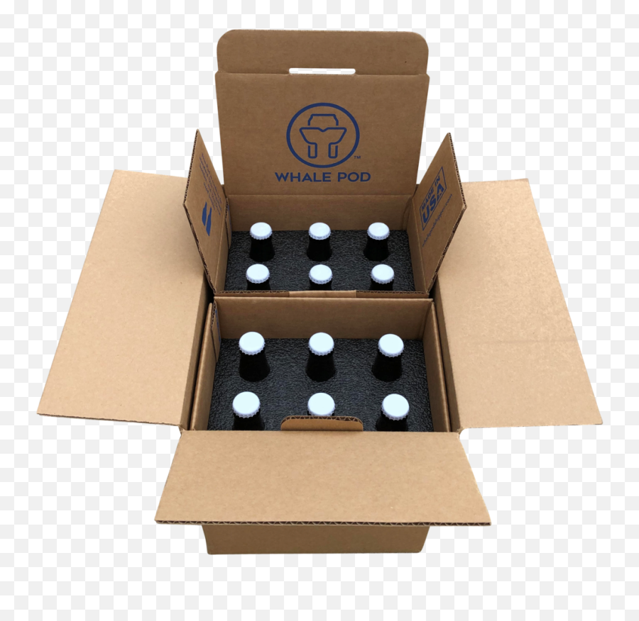 Beer Bottle Shipper Whale Pod Png Boxes