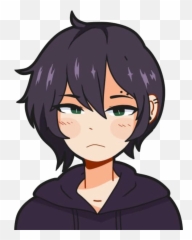 Sticker Boy Cute Kawaii Anime Chibi - Cute Chibi Anime Boy Png,Anime Blush Png