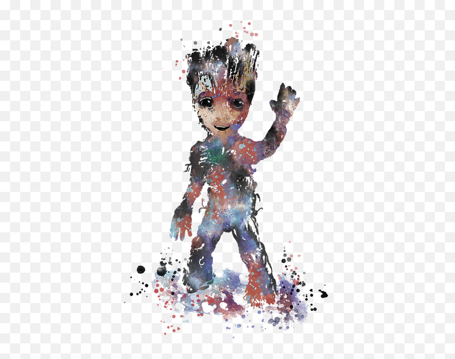 Baby Groot Beach Towel - Canvas Png,Groot Png