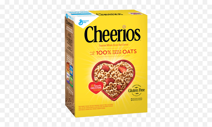 Original Cheerios Gluten Free Oat Cere 499045 - Png Transparent Cereal Box Png,Oats Png